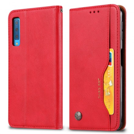 Flip Cover Samsung Galaxy A70 Simili Cuir Porte-Cartes