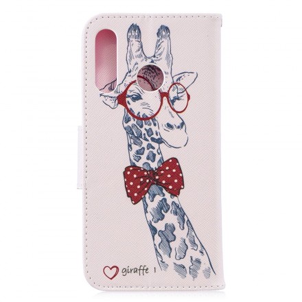 Housse Huawei P30 Lite Girafe Intello