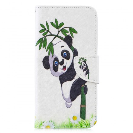 Housse Huawei P30 Lite Panda Sur Le Bambou