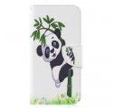 Housse Huawei P30 Lite Panda Sur Le Bambou