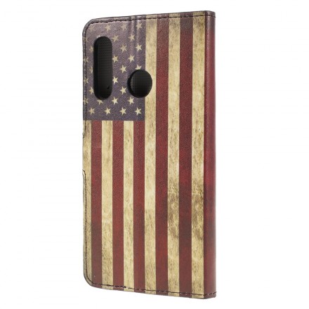 Housse Huawei P30 Lite Drapeau USA