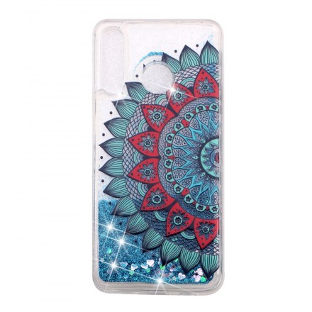 Coque Huawei P30 Lite Transparente Mandala Glitters