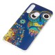 Coque Huawei P30 Lite Hibou Mandala Fluorescente