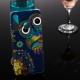 Coque Huawei P30 Lite Hibou Mandala Fluorescente