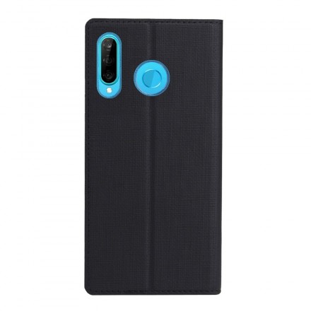 Flip Cover Huawei P30 Lite Texturée