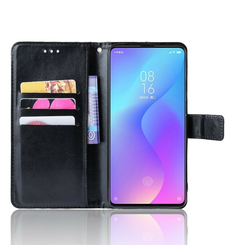 Housse Xiaomi Mi 9T Simili Cuir Flashy