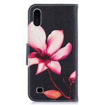 Housse Samsung Galaxy A10 Fleur Rose