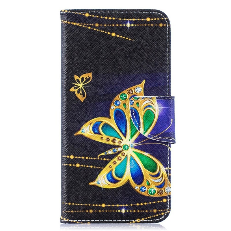 Housse Samsung Galaxy A10 Papillon Magique