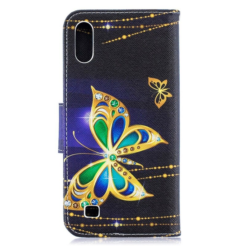 Housse Samsung Galaxy A10 Papillon Magique