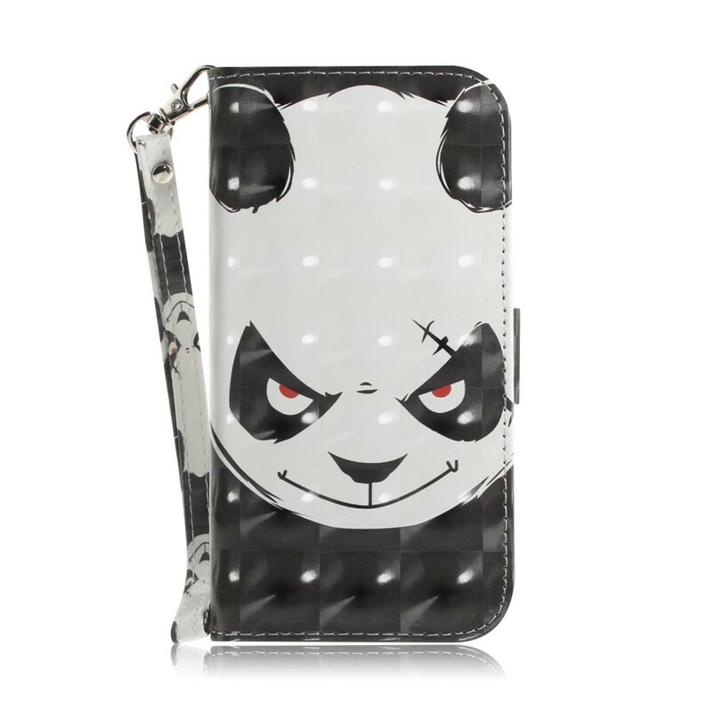 Housse Huawei P Smart Z Angry Panda à Lanière