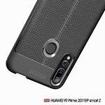 Coque Huawei P Smart Z Effet Cuir Litchi Double Line