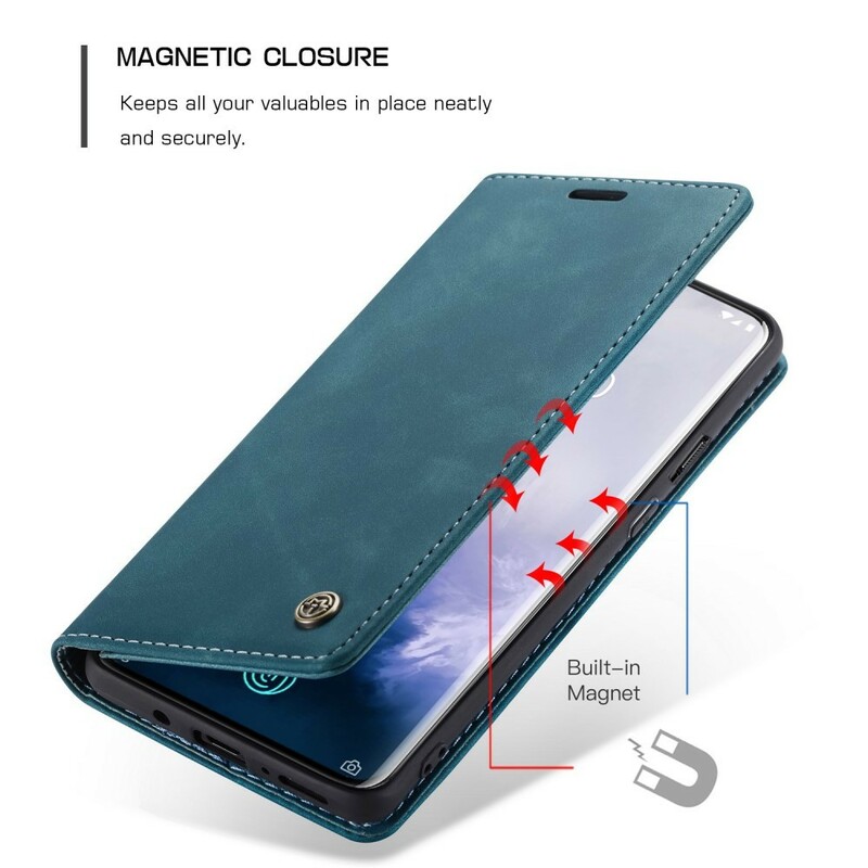 Flip Cover OnePLus 7 Pro CASEME Simili Cuir