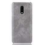 Coque OnePlus 7 Effet Cuir Litchi Performance