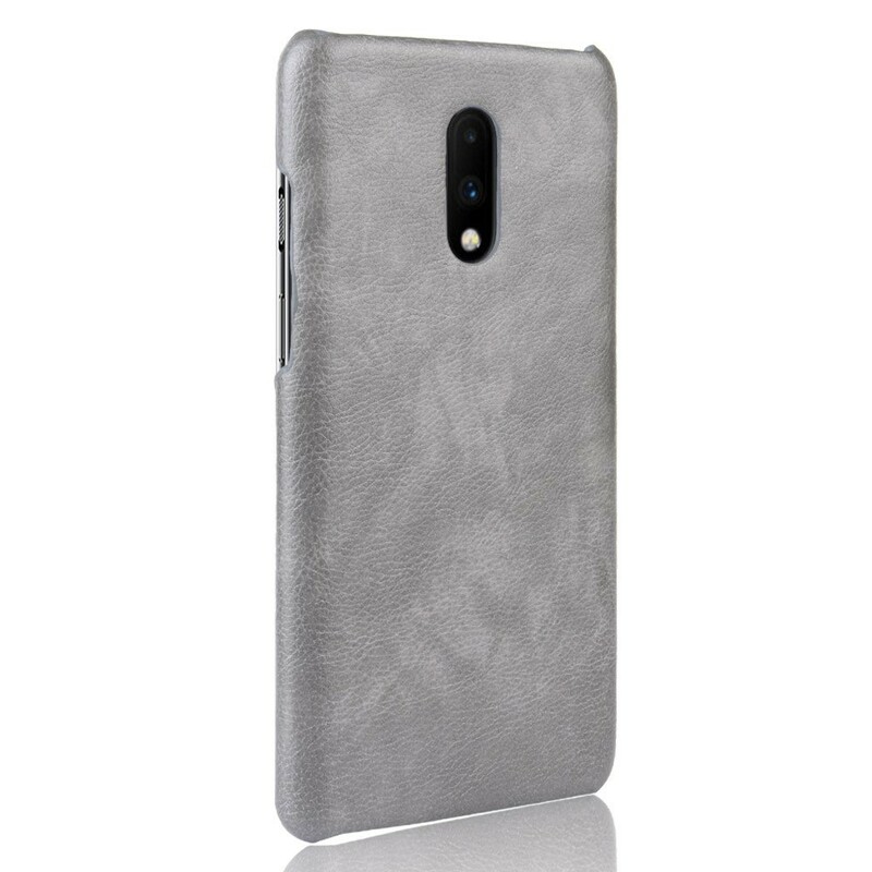 Coque OnePlus 7 Effet Cuir Litchi Performance