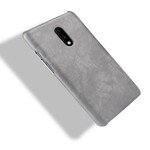 Coque OnePlus 7 Effet Cuir Litchi Performance