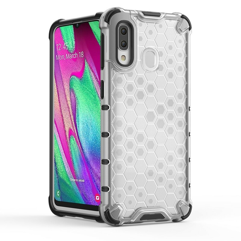 Coque Samsung Galaxy A40 Style Nid d'Abeille