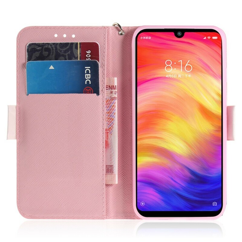 Housse Xiaomi Redmi Note 7 Escarpin à Lanière