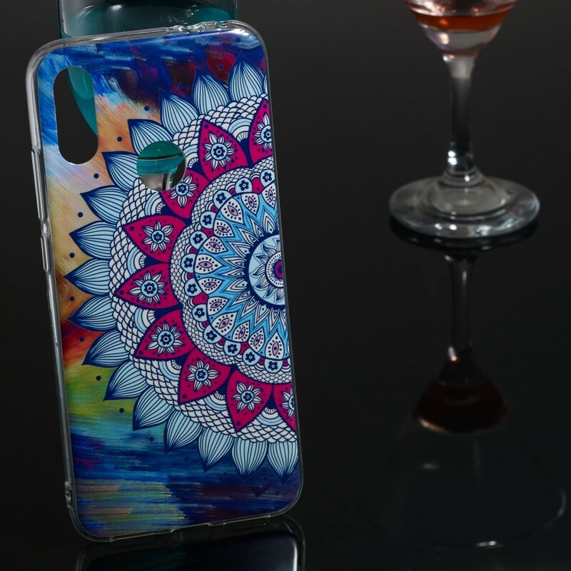 Coque Xiaomi Redmi Note 7 Mandala Coloré Fluorescente