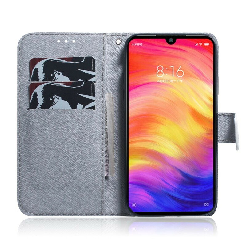 Housse Xiaomi Redmi Note 7 Face de Tigre