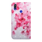 Housse Xiaomi Redmi Note 7 Fleurs Roses