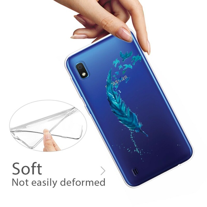 Coque Samsung Galaxy A10 Belle Plume