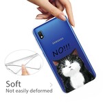 Coque Samsung Galaxy A10 Le Chat Qui Dit Non