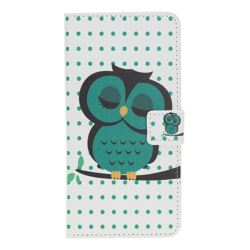 Housse Honor 20 Hibou Endormi