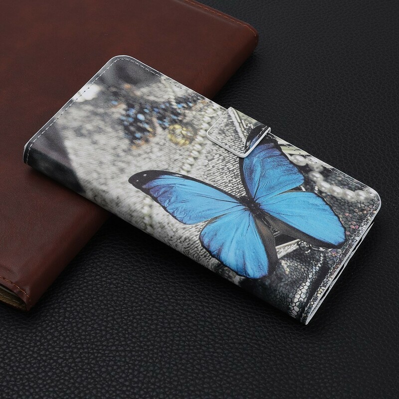 Housse Honor 20 Papillon Bleu