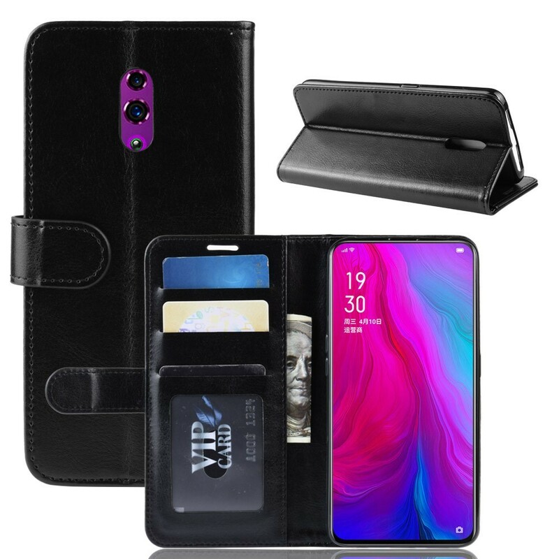 Housse Oppo Reno Simili Cuir Ultra