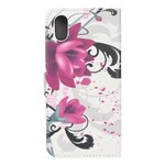 Housse Huawei Y5 2019 Tropical Flowers