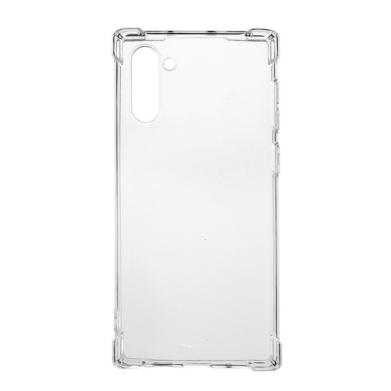 Coque Samsung Galaxy Note 10 Transparente Coins Renforcés