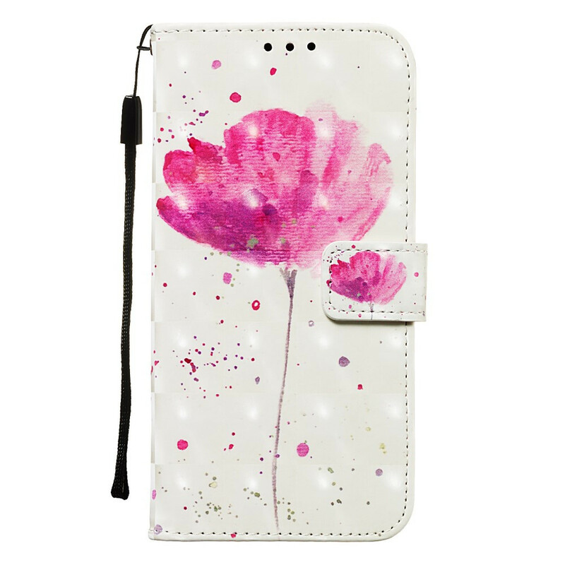 Housse Samsung Galaxy A20e Coquelicot Aquarelle