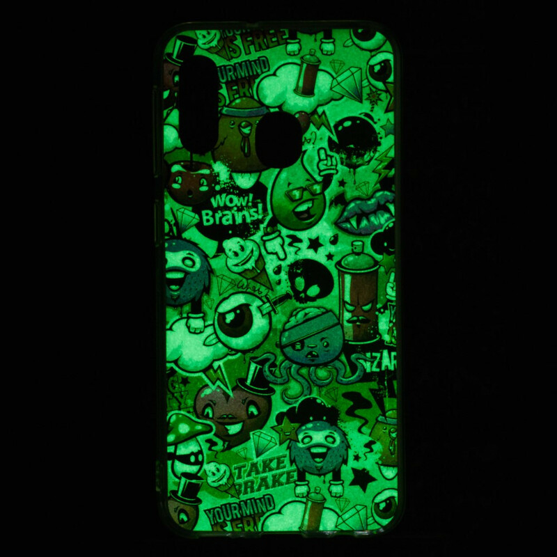 Coque Samsung Galaxy A20e Folie Fluorescente