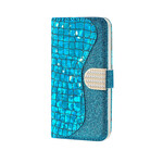 Housse Samsung Galaxy A20e Croco Diamants