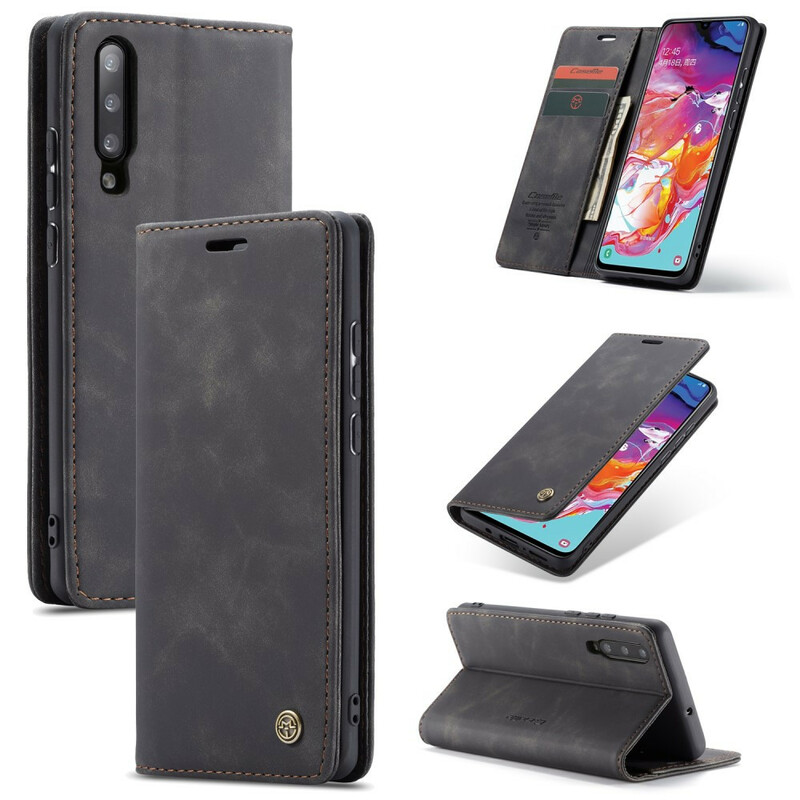 Flip Cover Samsung Galaxy A70 CASEME Simili Cuir