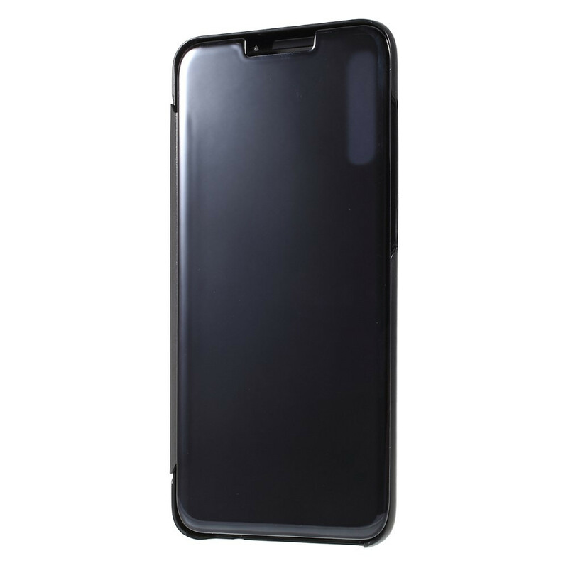 View Cover Samsung Galaxy A70 Miroir Et Effet Cuir