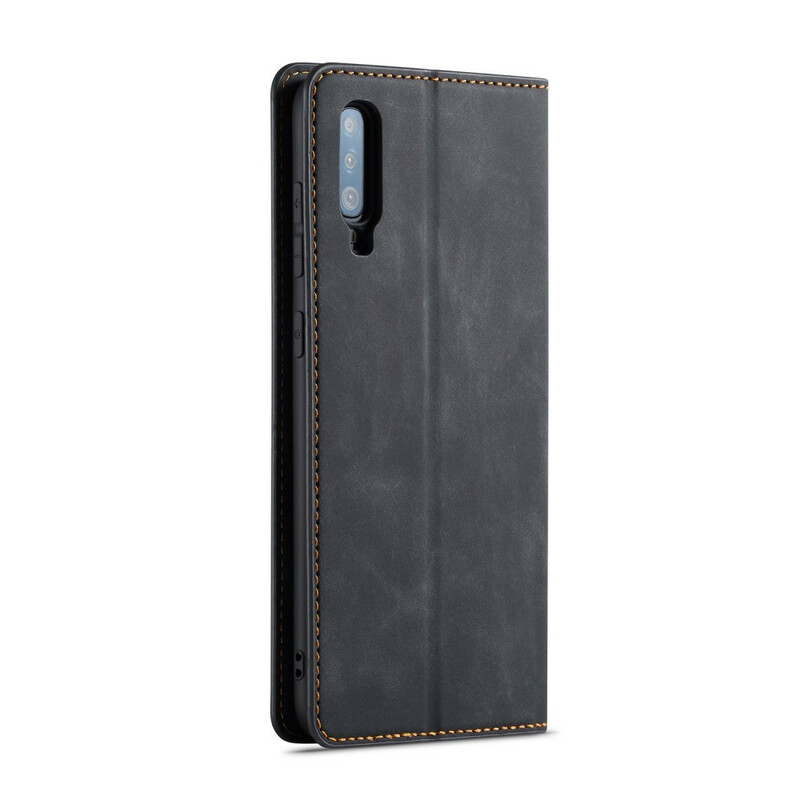 Flip Cover Samsung Galaxy A70 Effet Cuir FORWENW