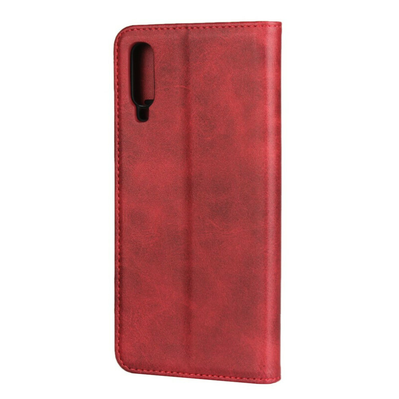 Flip Cover Samsung Galaxy A70 Style Cuir Sobriété