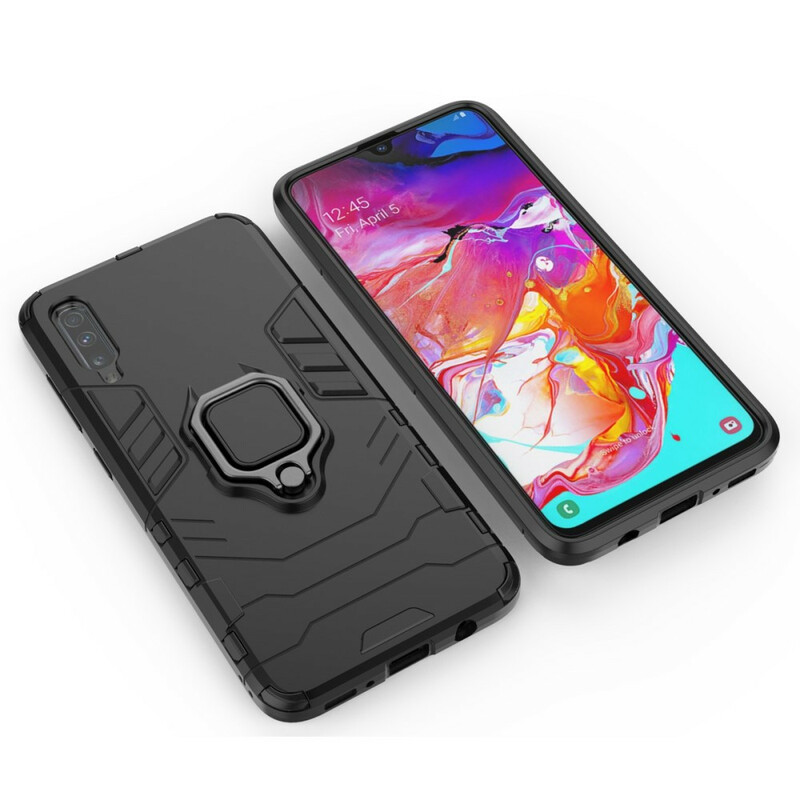 Coque Samsung Galaxy A70 Ring Résistante