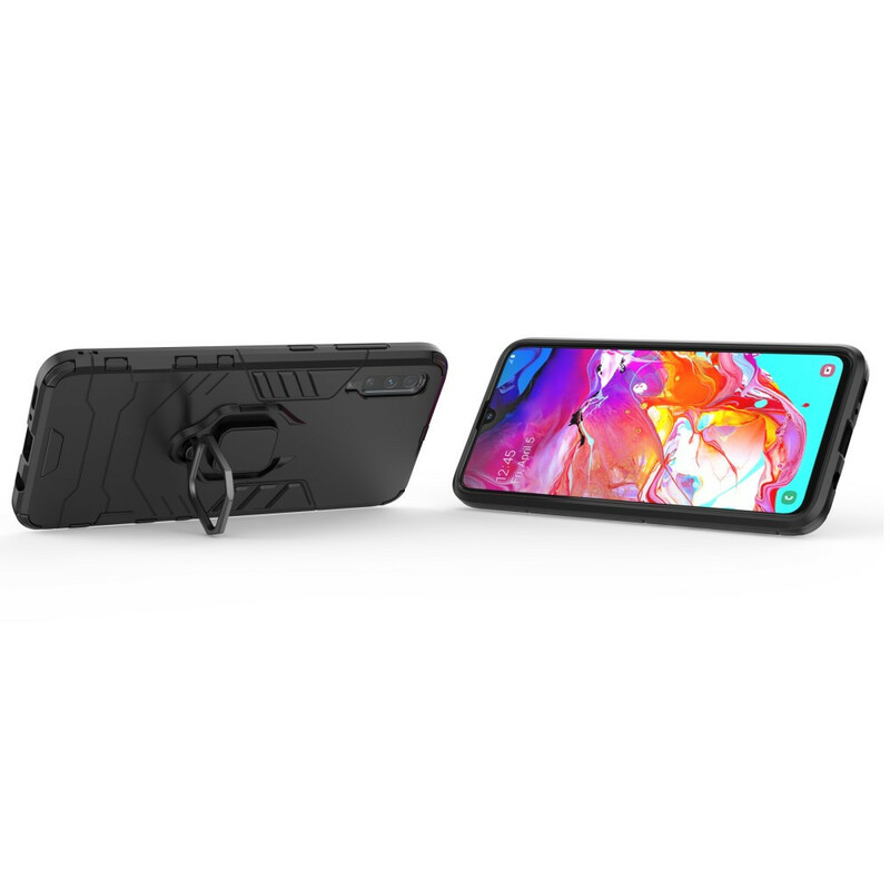 Coque Samsung Galaxy A70 Ring Résistante