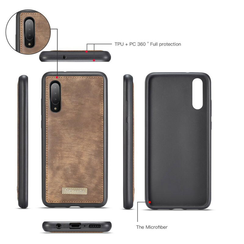 Housse Samsung Galaxy A70 CASEME Coque Détachable