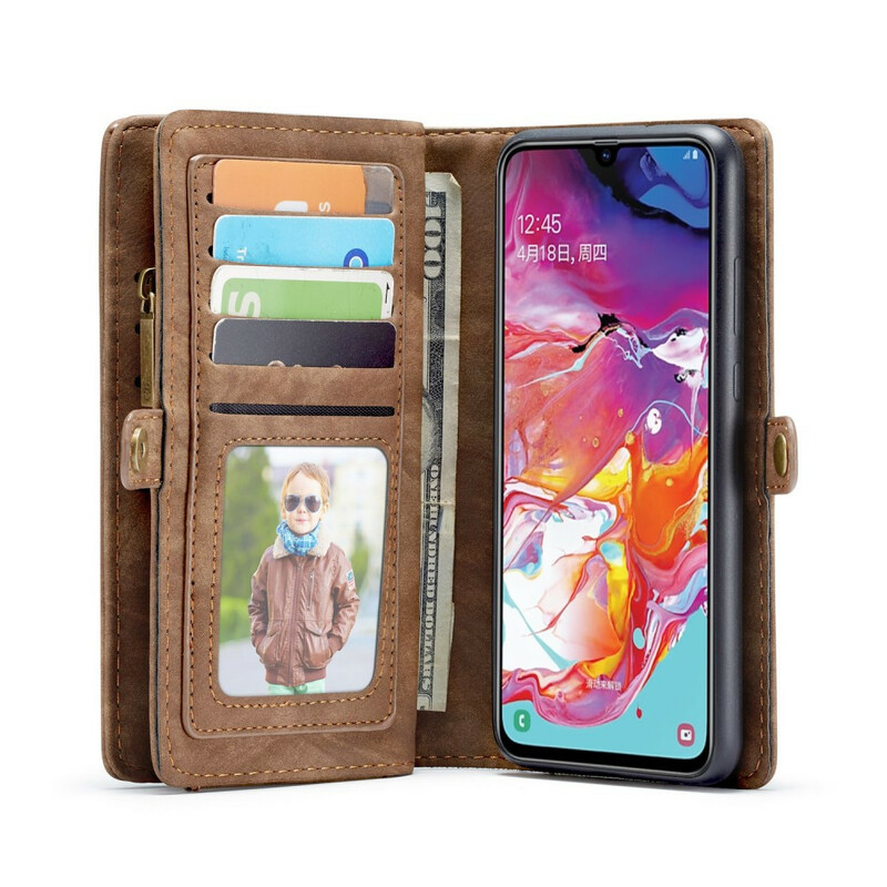 Housse Samsung Galaxy A70 CASEME Coque Détachable