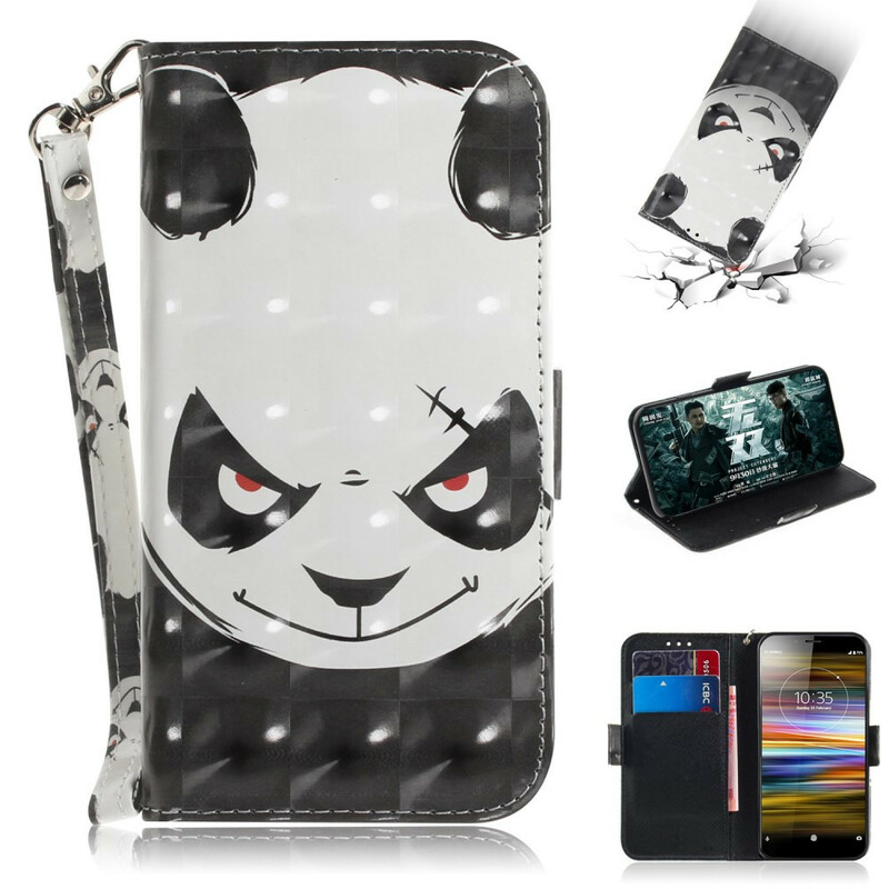 Housse Sony Xperia L3 Angry Panda