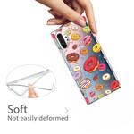 Coque Samsung Galaxy Note 10 Plus love Donuts