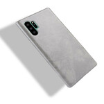 Coque Samsung Galaxy Note 10 Plus Effet Cuir Litchi Classique