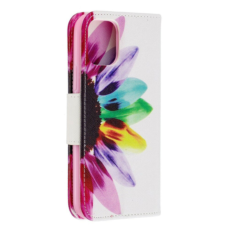 Housse iphone 11 Fleur Aquarelle