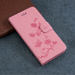 Housse iPhone 11 Floral à Lanière