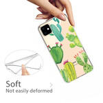 Coque iPhone 11 Cactus Aquarelle