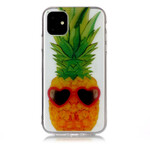 Coque iPhone 11 Transparente Incognito Ananas