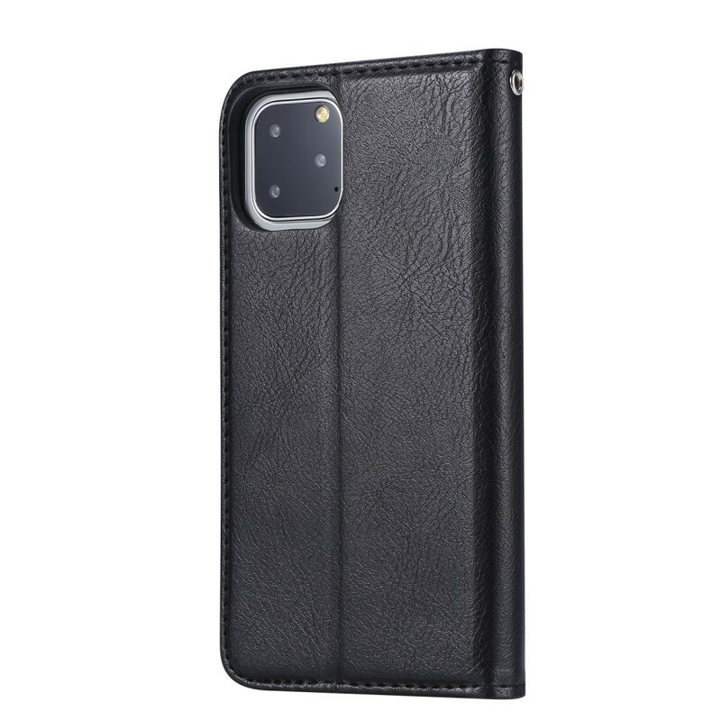 Flip Cover iPhone 11 Pro Max Simili Cuir Porte-Cartes